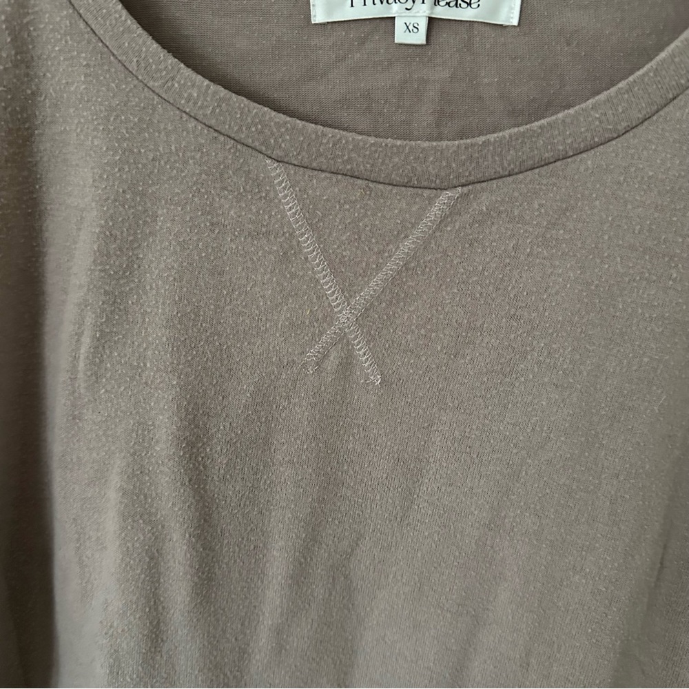 Tan Long Sleeve Top - Picture 2 of 6